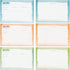 Juvale Double-Sided Recipe Cards, Watercolor Design, 60-Pack for Cooking Organization