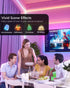 WILLED RGB LED Strip Lights, Under Bed Light Motion Activated Sensor, RF Remote Control with Timer, Color Changing