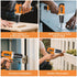 12V Set, 42pcs Accessories,2-Speed, 24+1 Cordless Electric Drill Driver Powerful Lightweight Portable Rechargeable