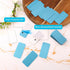 BOXOB 24pcs 2.36x1.18in Adhesive Metal Plates for Magnetic Mounts, Rectangular Iron Strips with Adhesive Backing