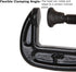 1 Inch C-Clamp Set, 12-Pack Quality Iron Clamps for Woodworking, Welding, Building