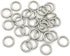 30 PCS Welded Stainless Steel O-Ring - Welded Round Rings for Camping Belt, Dog Leashes, Luggage Accessories (3mm×15mm