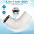 Downspout Gutter Elbows 2x3-90 Degree, Low Gloss White, 90 Degree Gutter Elbow for Roofing