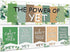 QOUBAI Eucalyptus Growth Mindset Posters The Power of Yet Banner Greenery Bulletin Board Decorations for Classroom