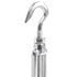Open-Body Stainless Steel Hook & Hook Turnbuckles, 1/4” x 2-3/4” for Tensioning Cable or Rope, T316 Marine Grade