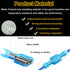 smseace 100Pcs Spade Connectors Kit, 22-10AWG Male/Female Quick Connect/Disconnect Electrical Connectors