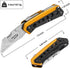 KAMBOLLY 6 1 5 Folding Utility Knife, Box Cutter Knife, Razor Work Knives, in Utility Knives Multitool with Razor