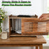 Large Wooden Router Box Hider, Wifi Router Cable Storage Box, Decorative Modem Shelf Hider Cover for Home Power Strip