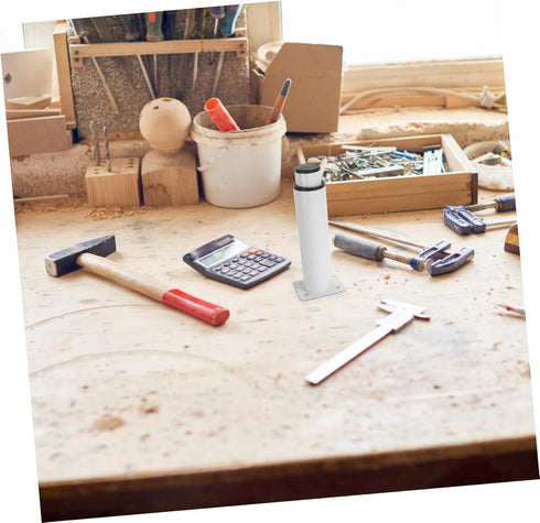 Holibanna Adjustable Height Metal Bed Frame Support Legs Versatile Furniture Replacement Legs for Cabinets Sofas and Tv
