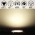 ALIDE MR16 50W LED Bulbs Replacement, 5W MR16 GU5.3 Bi-Pin, 4000K Natural White, 12V MR16 LED Bulb for Overhead