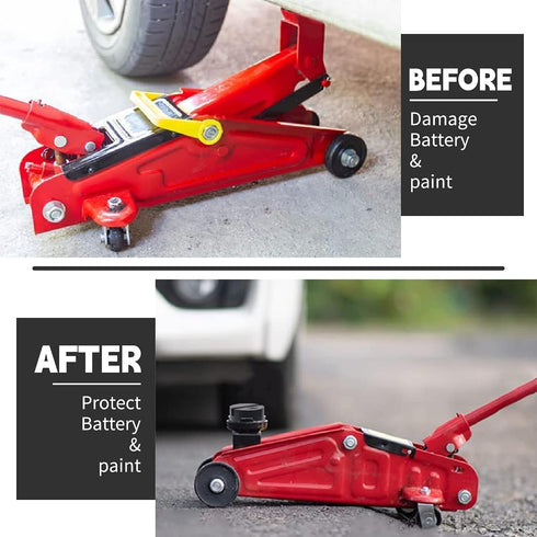 DEDC Pinch 4 Packs, Floor Jack Pad Universal Jack Stand Rubber Protector Car Adapter Oil Change Mush Haves, Change Tire