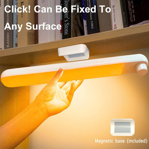 LONDUSK Dimmable Touch Light Bar Bunk Bed Lights Stick on Anywhere Amber Reading Lamps for Wall Mount Bedroom Kids
