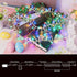 46ft 500 16 LAMPHOME LED Easter String Lights Plug in, Pastel Twinkle Fairy Lights, Modes Waterproof Easter Outdoor