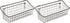 Spectrum Pegboard & Wall Mount Wire Basket Small (Industrial Gray) - Storage &