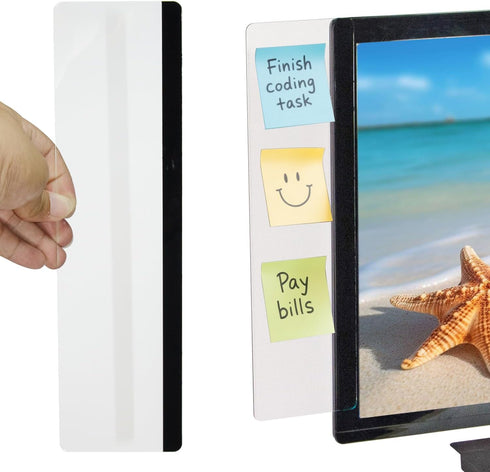 SimautHawk Office Desk Accessories, Monitor Memo Board, Office Supplies, for Office Decor, Women