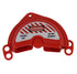 TF-480 Rotating Gate Valve Lockout, Red ABS Material, for 1''-3'' Valve Handle Diameters