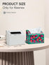 Streamlined Hand Towel Box Cover Holder, No Drill Installation & Damage-Free Adhesive Backing for Wall Mounted