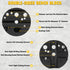 23PCS Set, Set Hammer Set Beaiguna Punch Upgraded Roll Pin Punch Mechanic Tools, Punch and with Bench Block, Steel