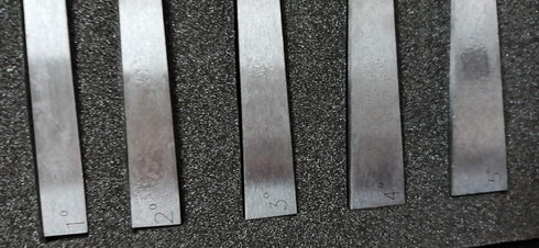 10 Piece Angle Block Set Precision Gage Inspection Block Set 1°, 2°, 3°, 4°, 5°, 10°, 15°, 20°, 25°, 30° +/- 20 Seconds