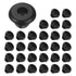 M METERXITY 30-Pack Cable Railing Rubber Grommets, 6mm Drill Hole 4mm ID