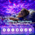 One Fire Galaxy Projector, Vibrant Galaxy Light Projector, White Noise & Bluetooth Room Lights for Bedroom,Remote Timer