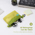 pack all Water-Resistant Material Zipper Pouch, Mesh Zipper Bag for Storage, Travel, Office (Small) (Green)