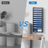 OUTWOLF Hanging Wall File Organizer, 12 Tier Vertical Mount Holder for Office Paper and Documents