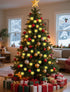 25FT G40 27 Bulbs, LED Outdoor Christmas String Lights Waterproof, Hanging Globe Patio Lights with LED Shatterproof