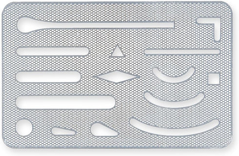 Staedtler Stainless Eraser Plate, Mesh Type, Japan Import