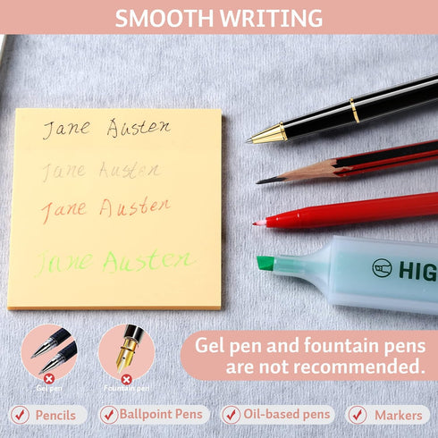 Pastel Transparent Sticky Notes, 550 Sheets, Morandi Clear Sticky Tabs, Translucent Page Flags, Office School Supplies