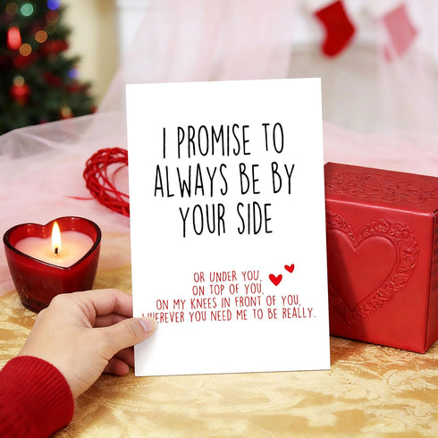 APIOTEIA Romantic Valentines Day Card for Him Her Anniversary Card for Wife Husband Valentines Day Gifts for Him Sweet