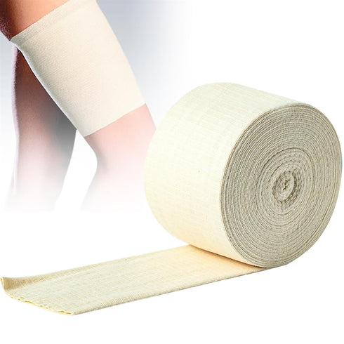 XIZAO Elasticated Tubular Support Bandage Cotton Stockinette Tubing Size F Reusable Compression Sport