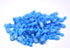 100pcs Male Fully Insulated Wire Crimp Terminal Nylon Quick Connectors, Wiring Spade (Male)