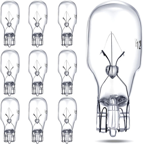 Honoson T5 Landscape Light Bulbs, 12 Volt 18 Watt Low Voltage Bulbs for Outdoor Garden Deck Yard Landscape Lamp (10