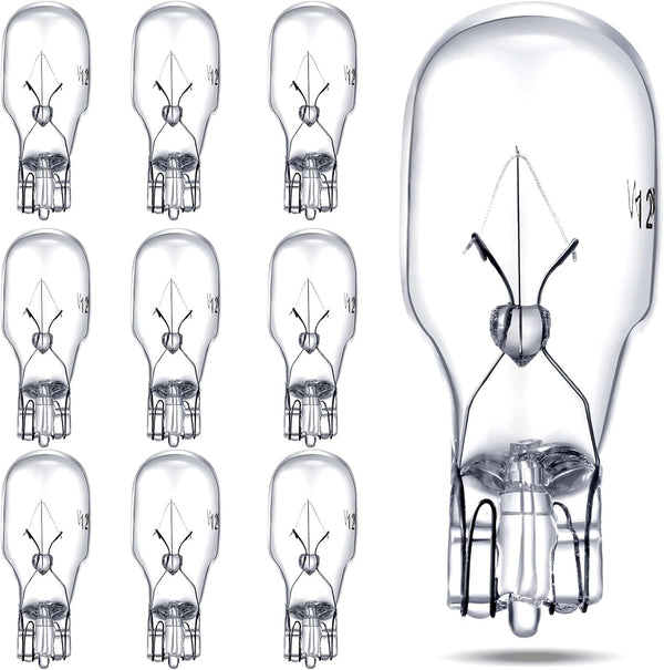 Honoson T5 Landscape Light Bulbs, 12 Volt 18 Watt Low Voltage Bulbs for Outdoor Garden Deck Yard Landscape Lamp (10