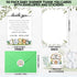 Chuangdi 50 Sets 50 Baby Shower Thank You Cards with Envelopes and Sticker Baby Shower Appreciation Greeting Cards