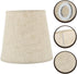 ABOOFAN Replacement Cloth Lampshade for Table Lamps Decorative Small Lamp Shade Easy Install Detachable Light Shade