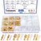 Tnisesm 640Pcs Male and Female Spade Connector & Bullet Connectors Assortment Kit for Car Audio