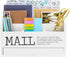 Juvale White Mail Organizer for Desktop, 3-Tier Wooden Sorter with Drawer for Files