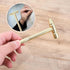 ZQTSANKESL 2 hammers hammers anti rust copper and screwdriver hand tools, screwdriver are very suitable for opening