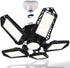 BRAINIAC LED Garage Light Bulbs, 100W 10000LM Super Bright, 5 Adjustable Panels, E26/E27 Screw-in Deformable Fixture