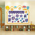 VABAMNA 28Pcs Space Motivational Posters Bulletin Board Decorations for Teachers School Office Home Decor