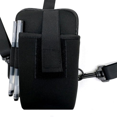 Wanty Barcode Scanner Chest Harness Holster, Mobile Computer Handheld Barcode Scanner Holder Carrying Case Pouch