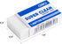Deli Pencil Erasers, 10 Pack of Large White Erasers for Drawing and Kids