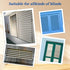 40 Pieces Plantation Shutter Repair Tool Set, 20 Pcs Louvers Staples and 20 Pcs Spring Loaded Shutter Pins