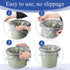 Macuezu 6 13 32 6 PCS Garbage Can Bands, High Elastic Trash Can Bag Holder Straps Fit to Gallon Cans, Nylon Garbage Can
