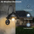 3 Solar Barn Light, Solar Wall Sconce Light Outdoor with Lighting Modes & Motion Sensor, Waterproof Farmhouse Light