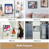 PUJIANG 8.5"x 11"Magnetic Display(Black,10Pack) Sign Holder, Double Sided Window Self-adhesive Frame, Transparent PVC