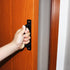 2Pcs Aluminum Alloy Door Handle Pulls, Modern Sliding Door Hardware for Wooden, Glass, Metal Doors with Screws