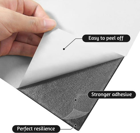 12x59x3/4 inch) Adhesive Foam Padding Roll Closed Cell Sponge Neoprene Insulation Board Foam Sheet Pad with Sticky Back